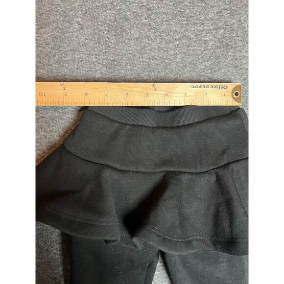 Alex + Nova Black Sabrina Plush‎ Skirt Fleece Lined Leggings Winter Wear Size 2T - Picture 6 of 7